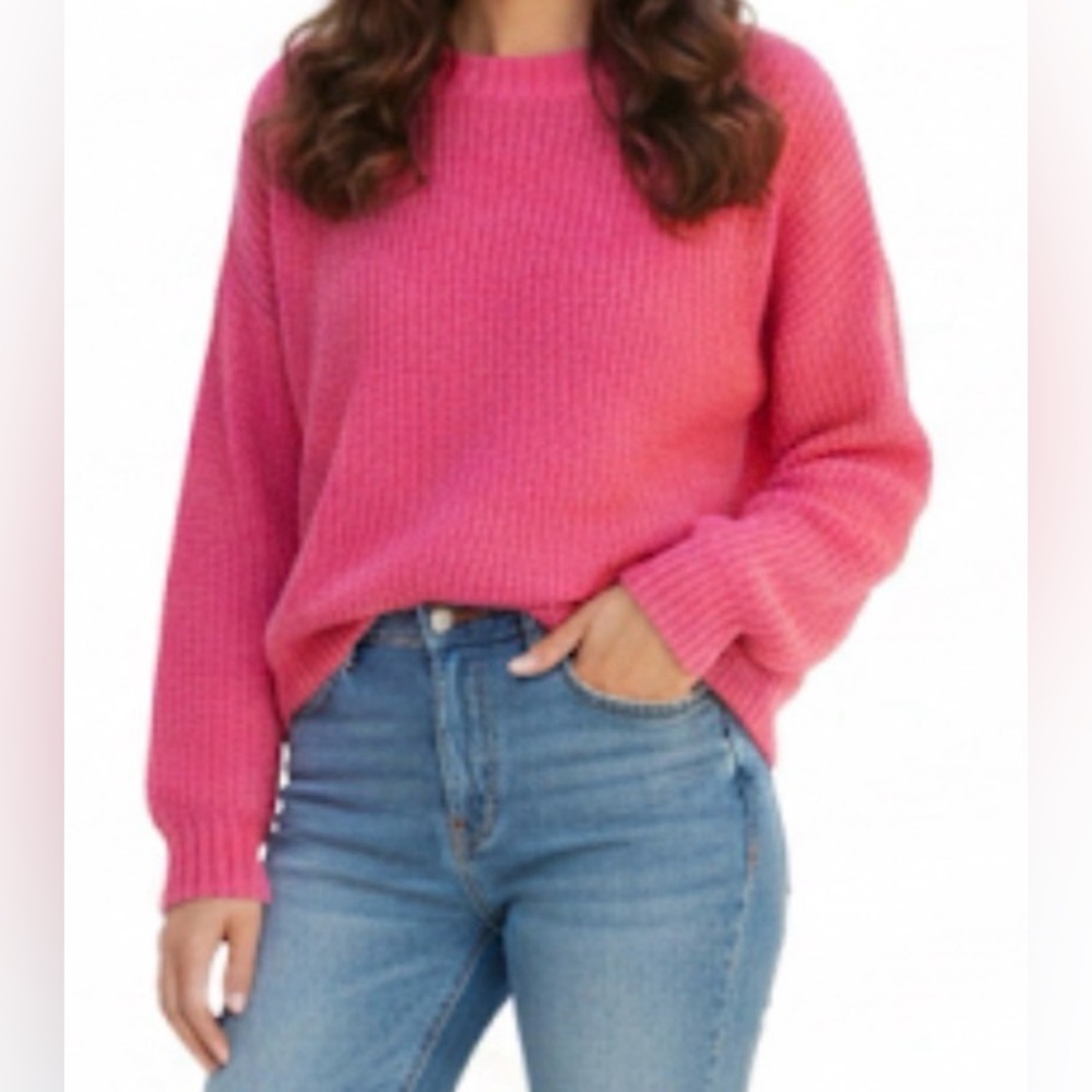 Blue Skies Pink Women's Sweater